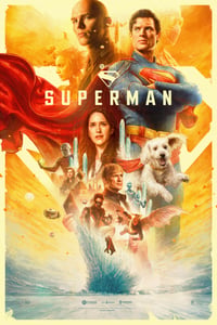 SUPERMAN 24x36" Screen-Print Regular - Artist Proof