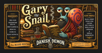 Image 5 of Gary the Snail (Cherry cream smoke in a velvet cigar lounge)