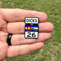 Image 2 of Phish Dick's 2026 Enamel Pin on Black Run of 100