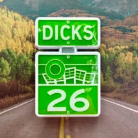 Image 1 of Phish Dick's 2026 Enamel Pin GLOW on White Run of 40