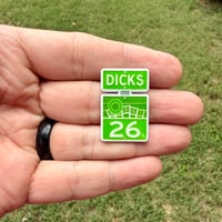 Image 2 of Phish Dick's 2026 Enamel Pin GLOW on White Run of 40