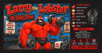 Image 5 of Larry the Lobster “Molten Fruit Fury for Legendary Beards” 🌋🥤💪