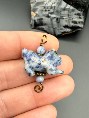 Sodalite Critter Pendants