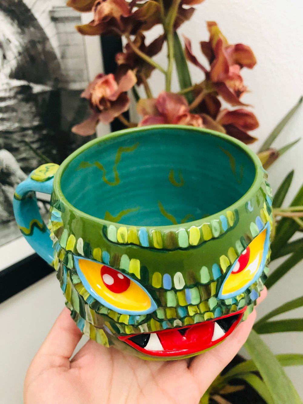 Image of Reserved for Fire.walk.with. D - creature mug