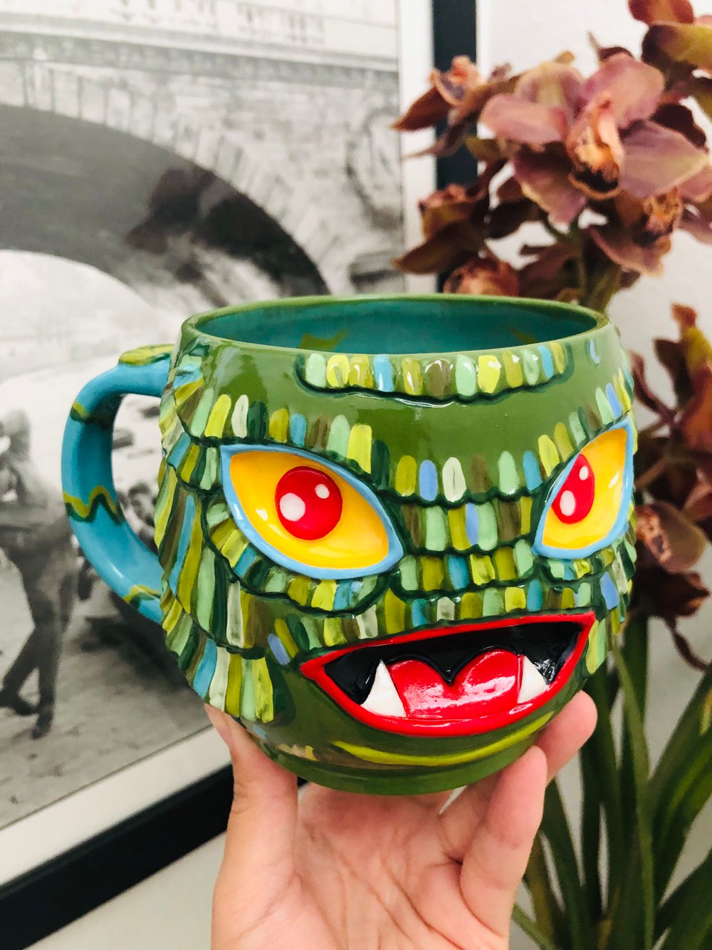 Image of Reserved for Fire.walk.with. D - creature mug
