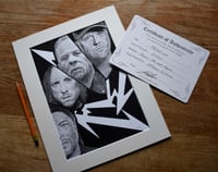 Image 1 of Metallica - (Original Drawing)