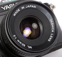 Image 9 of Yashica FX-3 35mm SLR Film Camera with ML 50mm F2 lens #2872