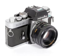 Image 1 of Minolta XE-5 35mm SLR Film Camera + MD Rokkor X 50mm F1.7 MC lens #2874