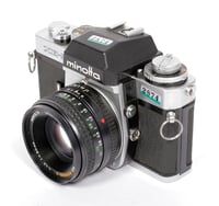 Image 3 of Minolta XE-5 35mm SLR Film Camera + MD Rokkor X 50mm F1.7 MC lens #2874