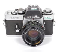 Image 2 of Minolta XE-5 35mm SLR Film Camera + MD Rokkor X 50mm F1.7 MC lens #2874