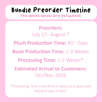 Image 5 of 🚨<b>BUNDLE PREORDER</b>🚨 Dessert Dinos Book and Plushie Gift Bundle