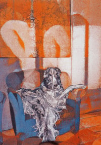 Image 1 of Her Favourite Chair A4 Risograph Print