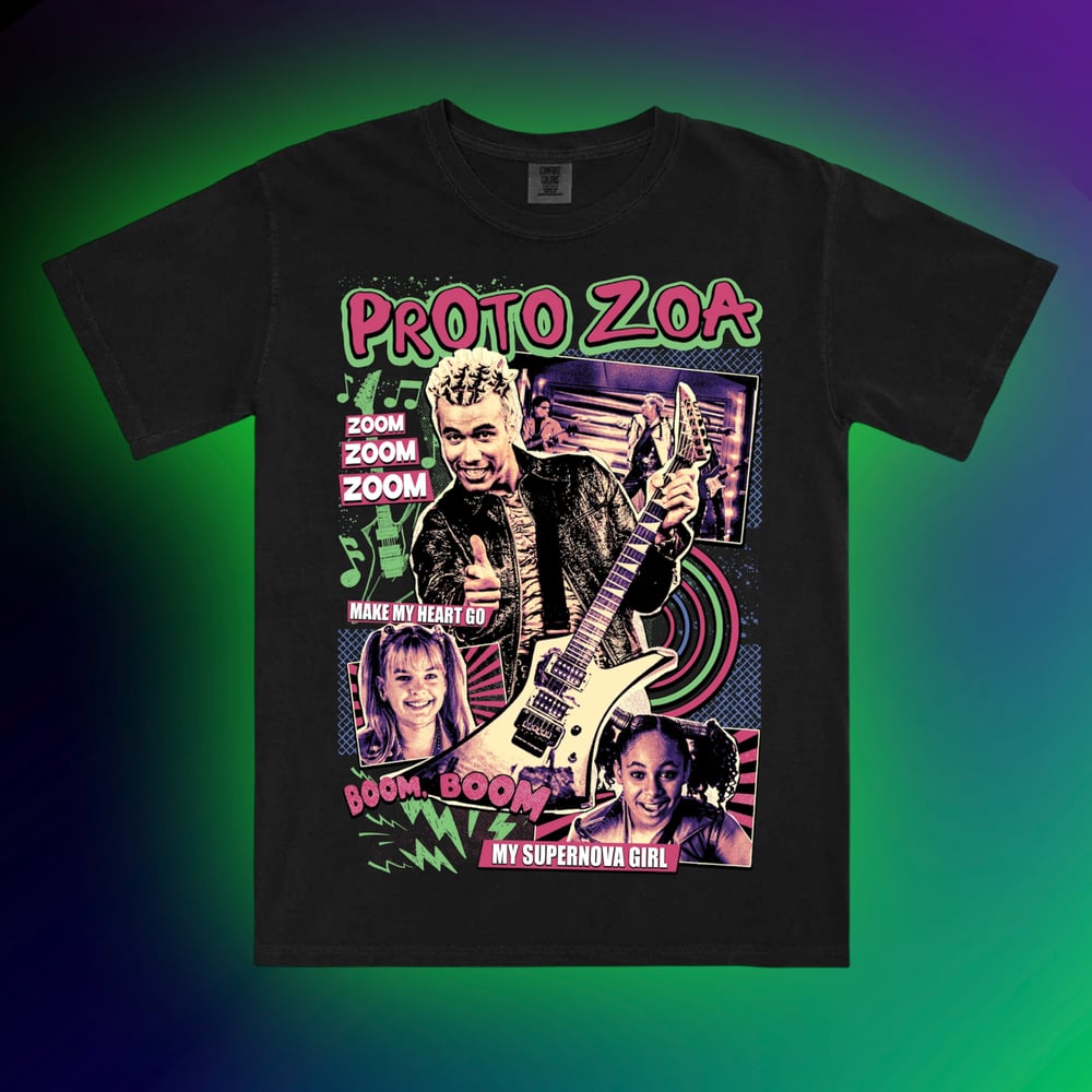 Image of PRE ORDER - PROTOZOA GIRL - Black Comfort Colors