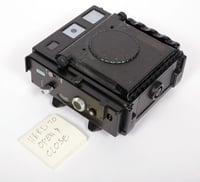 Image 11 of Beseler C6 4X5 Camera + 135mm lens + holders + film *focal plane shutter WORKS* #2880