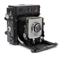 Image 8 of Beseler C6 4X5 Camera + 135mm lens + holders + film *focal plane shutter WORKS* #2880