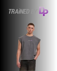 Image 1 of TRAINED BY DP MENS VINTAGE SLEEVELESS TEE