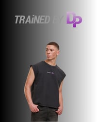 Image 2 of TRAINED BY DP MENS VINTAGE SLEEVELESS TEE