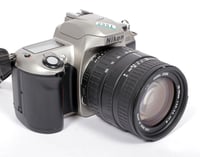 Image 1 of Nikon N65 35mm SLR Film Camera with AF 28-105mm MC zoom lens TESTED #2881