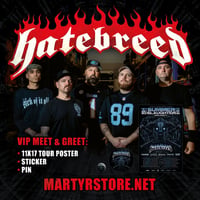 HATEBREED VIP MEET & GREET AT SUMMER SLAUGHTER TOUR 2026 (NOT A TICKET)