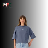 Image 2 of MEDUSA FIT BOXED OVERSIZED CROP TEE