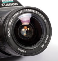 Image 9 of Canon EOS Rebel II 35mm SLR Film Camera w/ 28-80mm IV zoom lens 6 MO WARRANTY #2886