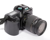 Image 1 of Canon EOS Rebel II 35mm SLR Film Camera w/ 28-80mm IV zoom lens 6 MO WARRANTY #2886
