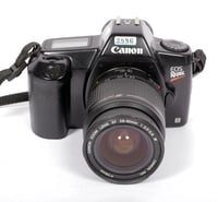 Image 2 of Canon EOS Rebel II 35mm SLR Film Camera w/ 28-80mm IV zoom lens 6 MO WARRANTY #2886