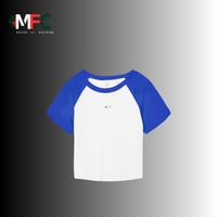 Image 3 of MEDUSA FIT RAGLAN CROP TEE