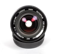Image 2 of Olympus OM 21mm F2 lens high speed wide angle with shade #2894 TESTED