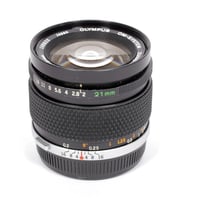 Image 7 of Olympus OM 21mm F2 lens high speed wide angle with shade #2894 TESTED