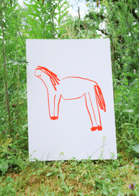 Image 1 of Little Horse • A3 Print