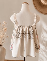 Image 2 of Upcycled Vintage Bohemian Heirloom Babydoll Top