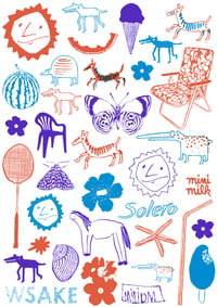 Image 2 of Sunny Scribbles • Tattoo Bogen A5