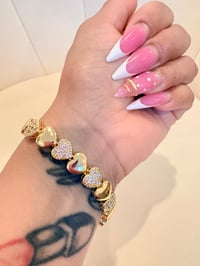 Image 2 of Amanda bracelet gold laminated 