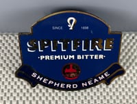 Image 3 of Vintage (1990s) British Beer Pump Clamp/Badge - Spitfire Premium
