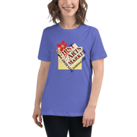 Image 3 of Women’s Relaxed T-Shirt – First Saturday Arts Market
