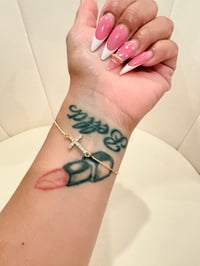 Image 1 of Cross adjustable bracelet 