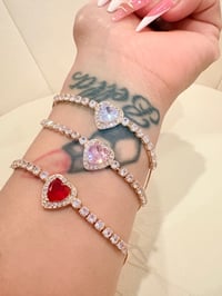 Image 2 of Heart adjustable bracelet 