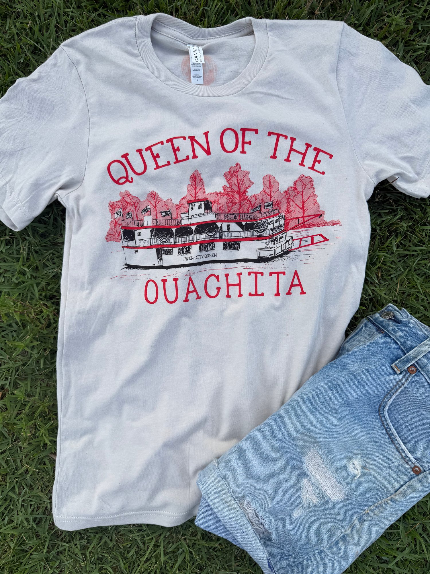 Image of Queen of the Ouachita Riverboat Tee