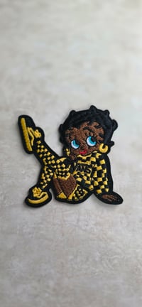 Yellow checkered girl