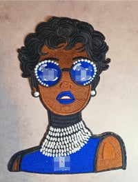 Blue lady