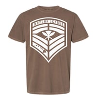OG Logo Tee - Militia (white/espresso)