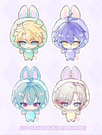 Nod-Krai Labubu Keychains (PREORDER)