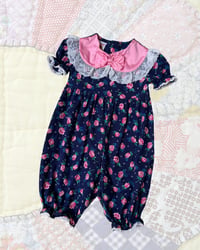 Image 1 of Vintage Winnie The Pooh Bubble Romper-9m