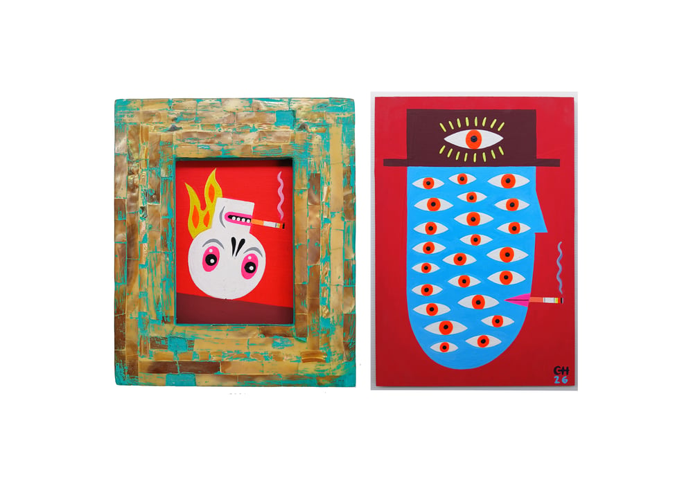 Image of Monsieur Clairvoyant & Deadsyhead *(SOLD)* for Carla