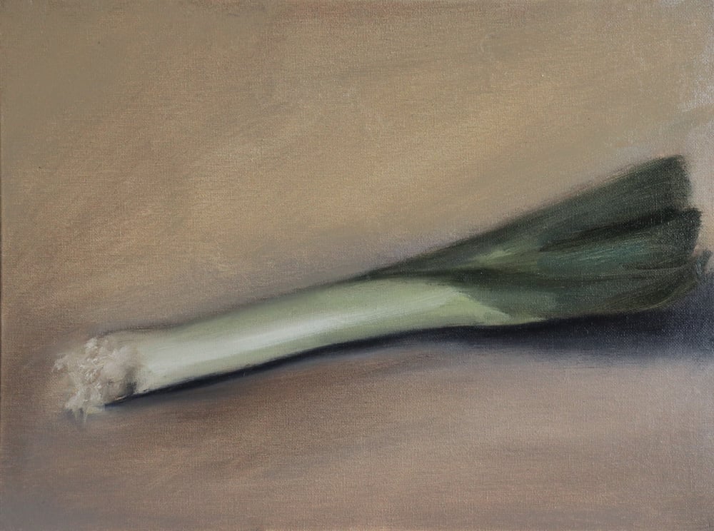 Image of Nature morte au poireau