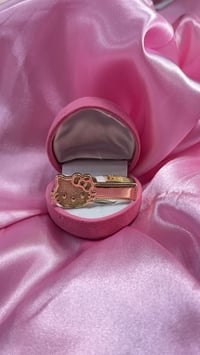 Image 1 of Double Ring (name engraved)