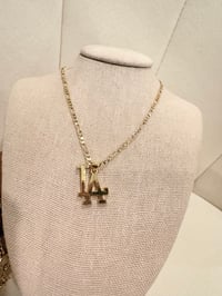 Image 2 of LA gold laminated necklace 