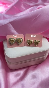 Heart Nugget Studs 