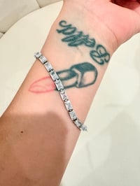 Image 2 of Tennis Vick silver laminated bracelet 